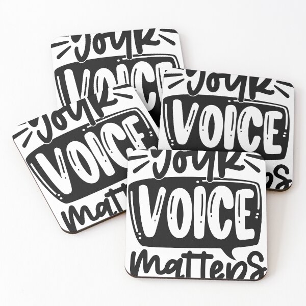 Item preview, Your Voice Matters Mask designed and sold by Orlyne.