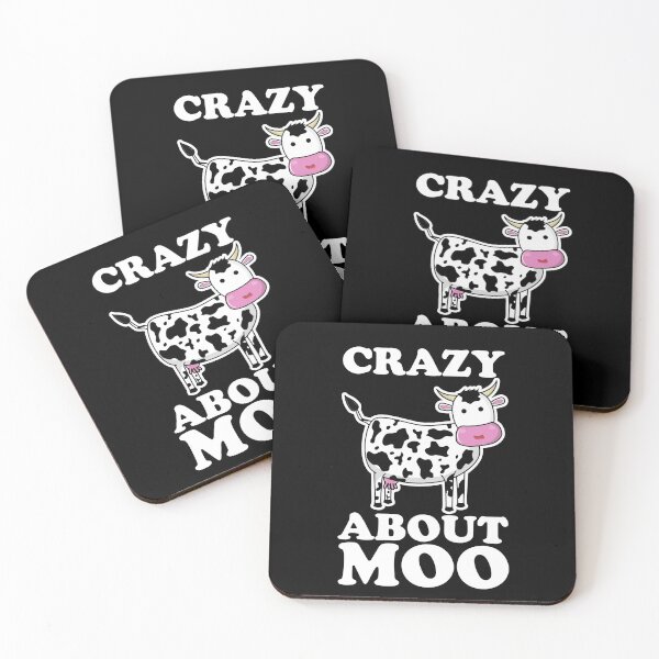Item preview, Crazy About Moo, Cow Lovers Pun designed and sold by Dan66.