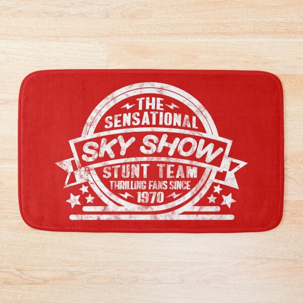 Item preview, 1970 - The Sensational Sky Show (Red - Worn) designed and sold by Justin Ellis.