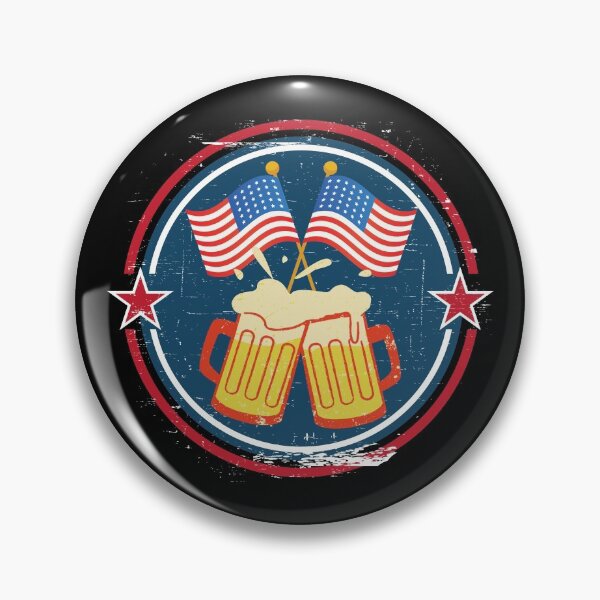 Item preview, Beer American Flag 4th of July designed and sold by Moremonclub.