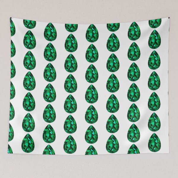 Item preview, Emerald Gemstone | May's Birthstone | Polyart designed and sold by jessiexo.