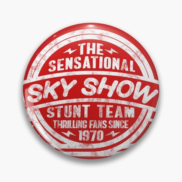 Item preview, 1970 - The Sensational Sky Show (Red - Worn) designed and sold by Justin Ellis.