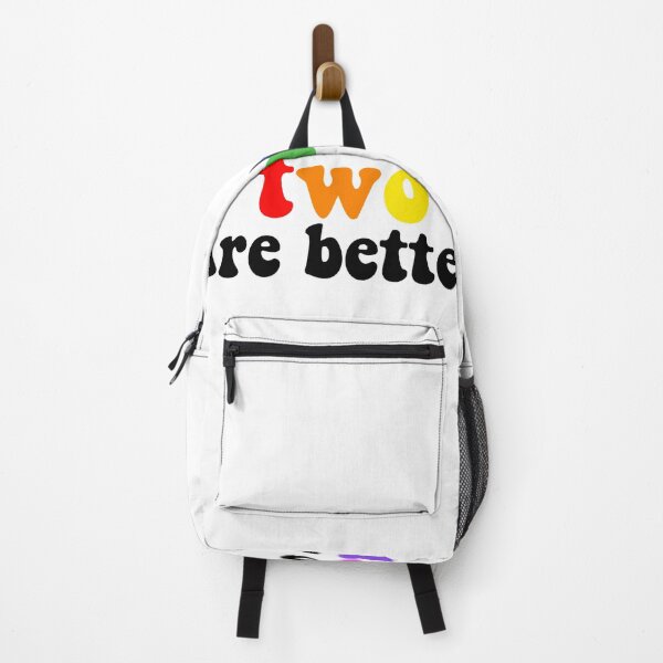 Item preview, Two moms are better than one lesbian mothers cute (rainbow pride lgbtq) designed and sold by emcazalet.