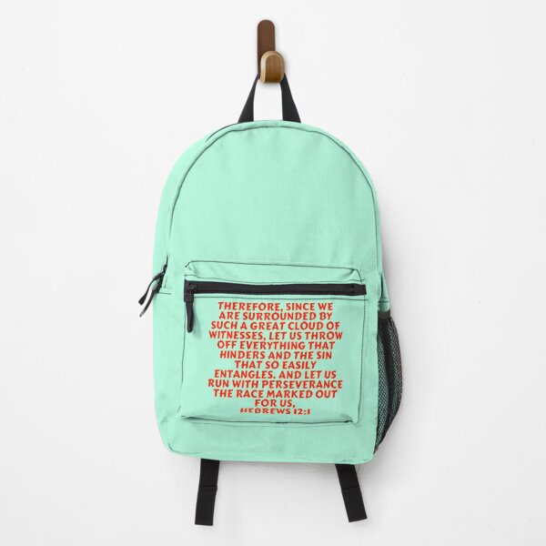 Item preview, Bible Verse Hebrews 12:1 designed and sold by Prayingwarrior.