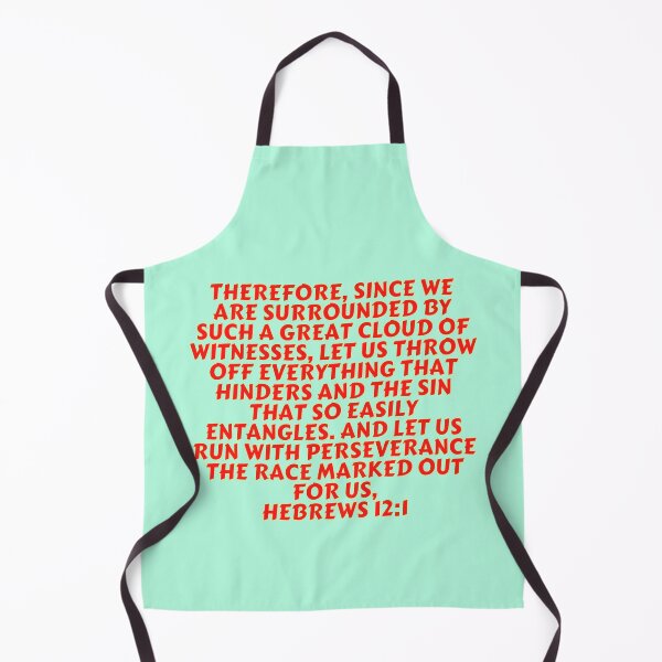 Item preview, Bible Verse Hebrews 12:1 designed and sold by Prayingwarrior.