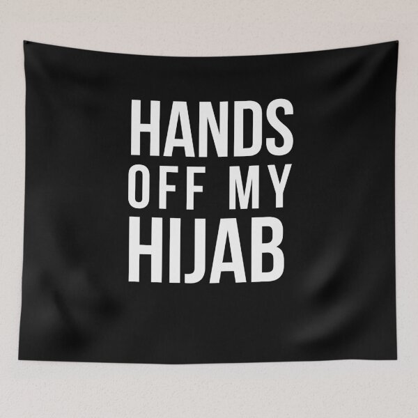 Item preview, Hands Off My Hijab  designed and sold by RanirO.