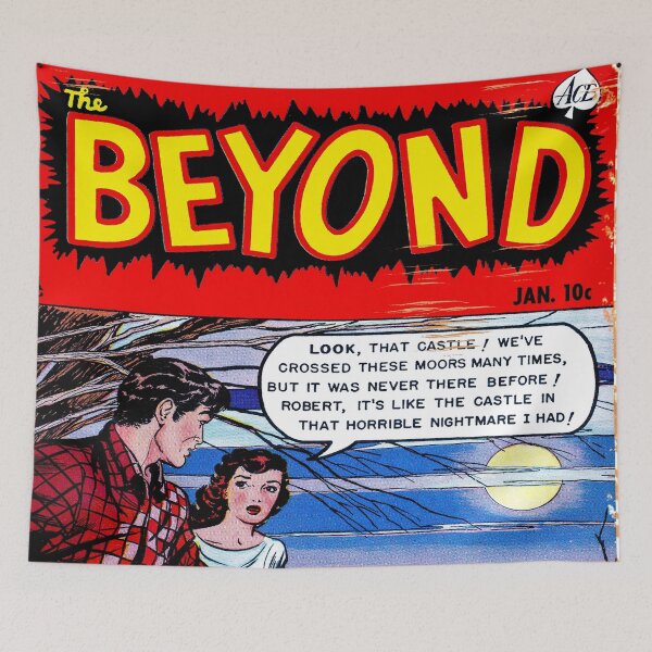 Item preview, Beyond Comics - Vintage Comic Book Cover Classic T-Shirt designed and sold by CosmicBee.