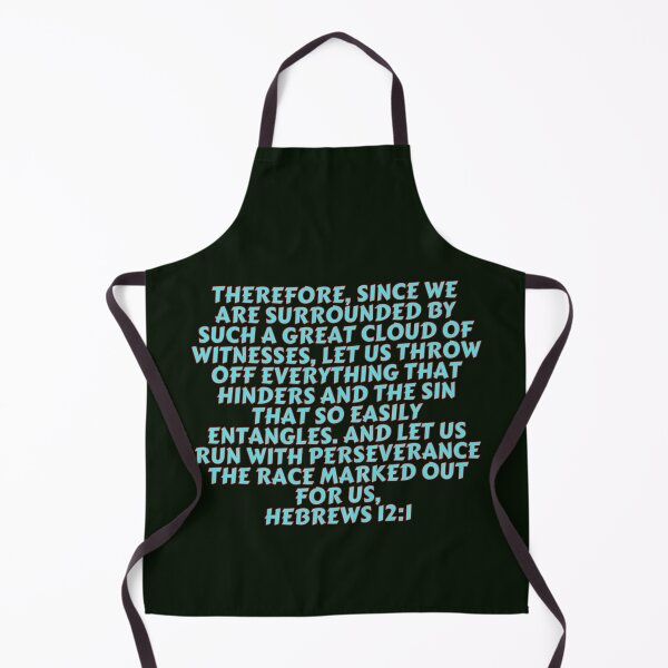 Item preview, Bible Verse Hebrews 12:1 designed and sold by Prayingwarrior.