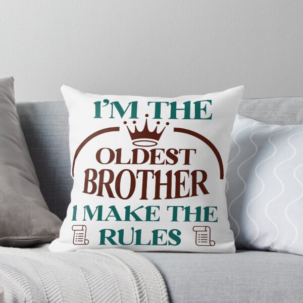 Item preview, I'm The Oldest I Make The Rules Funny Sibling  designed and sold by Rami Khalifah.