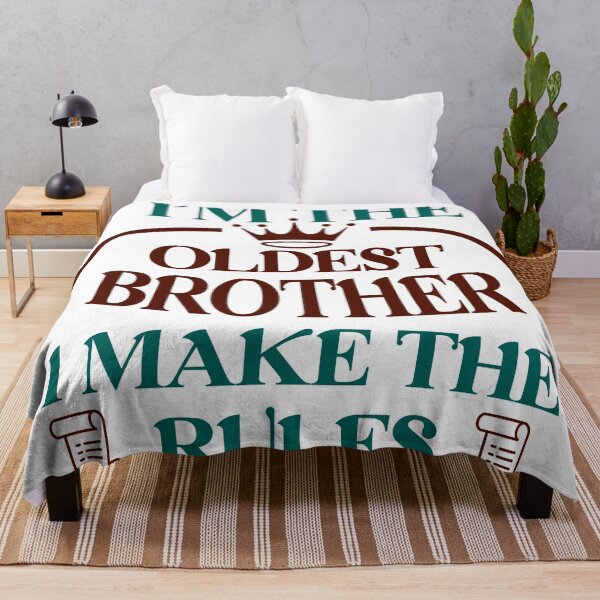 Item preview, I'm The Oldest I Make The Rules Funny Sibling  designed and sold by Rami Khalifah.