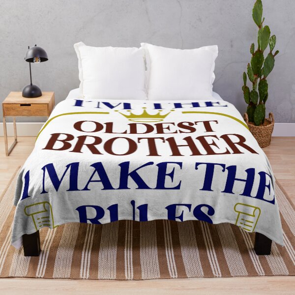 Item preview, I'm The Oldest I Make The Rules Funny Sibling  designed and sold by Rami Khalifah.