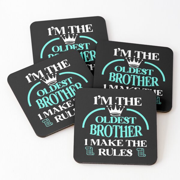 Item preview, I'm The Oldest I Make The Rules Funny Sibling  designed and sold by Rami Khalifah.