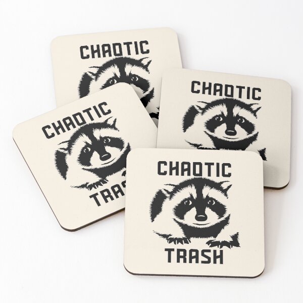 Item preview, chaotic trash panda raccoon designed and sold by LAST WEEK'S STOLEN AESTHETICS.