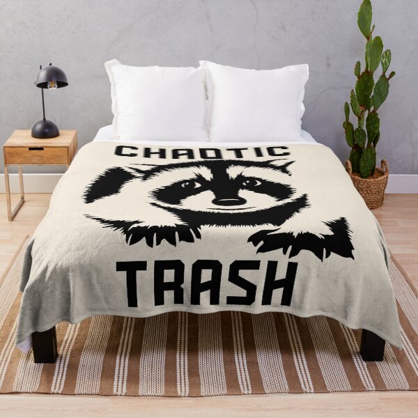 Item preview, chaotic trash panda raccoon designed and sold by LAST WEEK'S STOLEN AESTHETICS.