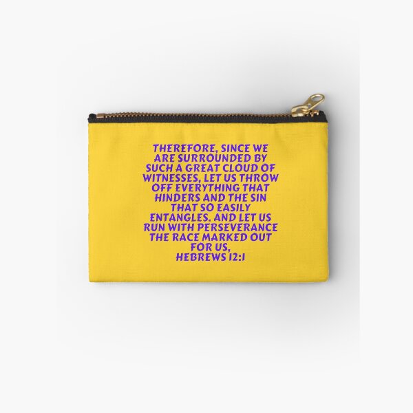 Item preview, Bible Verse Hebrews 12:1 designed and sold by Prayingwarrior.