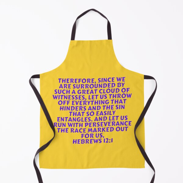 Item preview, Bible Verse Hebrews 12:1 designed and sold by Prayingwarrior.