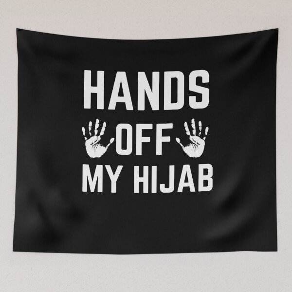 Item preview,   Hands Off My Hijab  designed and sold by RanirO.