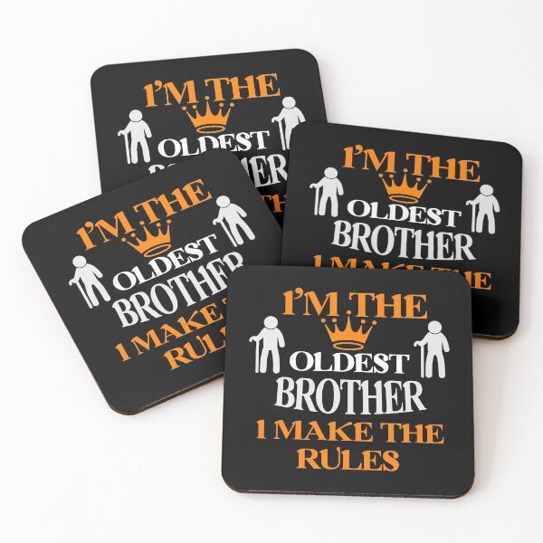 Item preview, I'm The Oldest I Make The Rules Funny Sibling  designed and sold by Rami Khalifah.