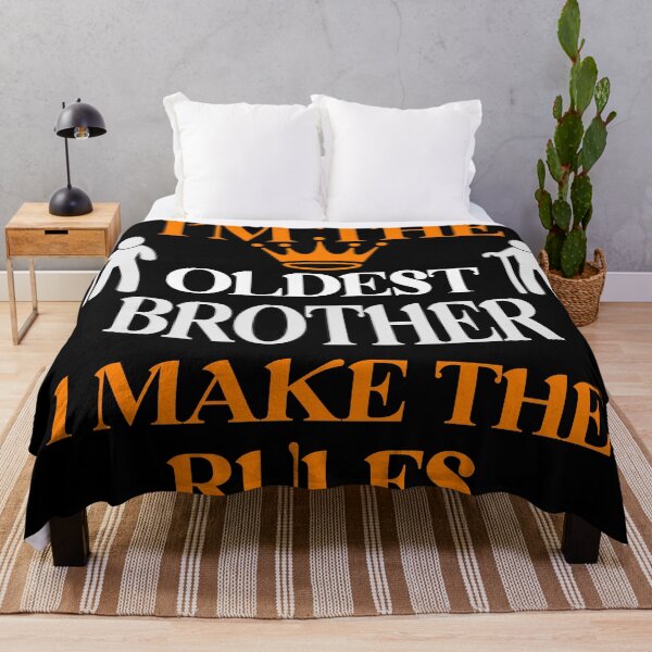 Item preview, I'm The Oldest I Make The Rules Funny Sibling designed and sold by Rami Khalifah.