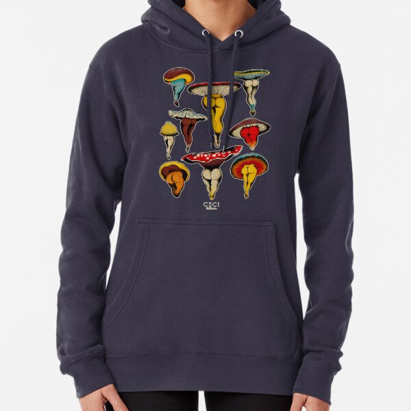 Sexy mushrooms tattoo flash Pullover Hoodie