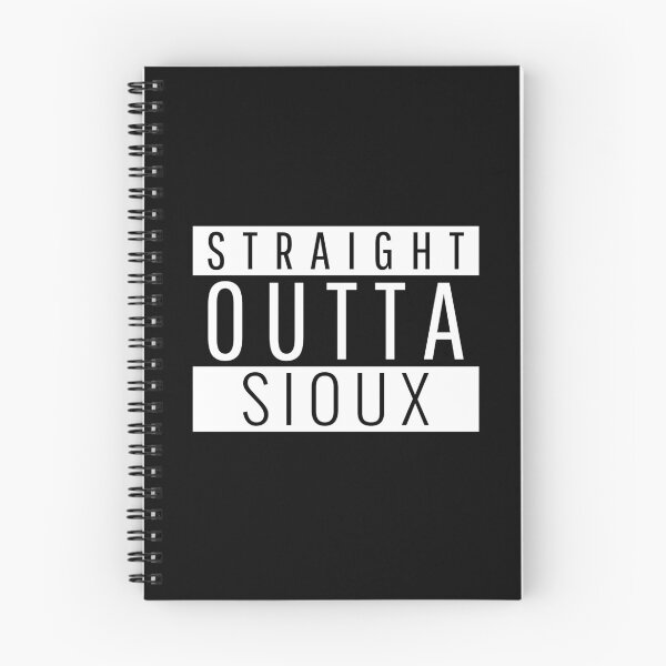 Aperçu de l'œuvre Tout droit Outta Sioux Iowa créée et vendue par Teelogic.