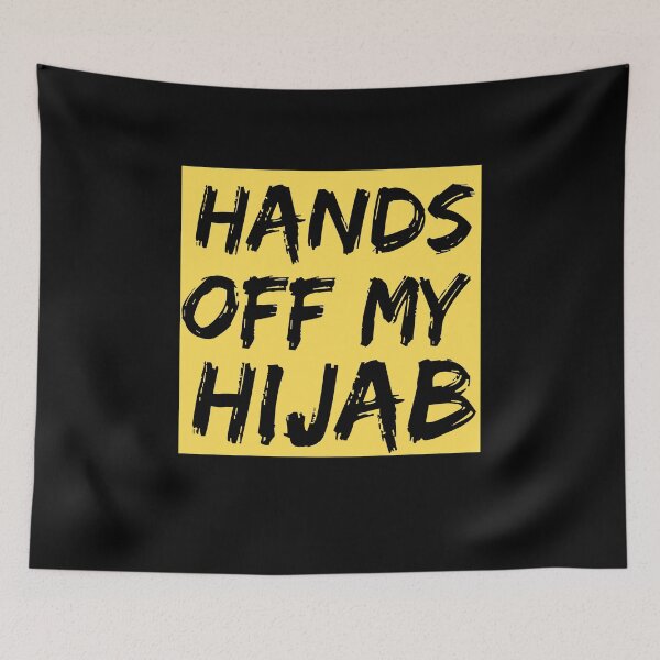 Item preview,   Hands Off My Hijab  designed and sold by RanirO.