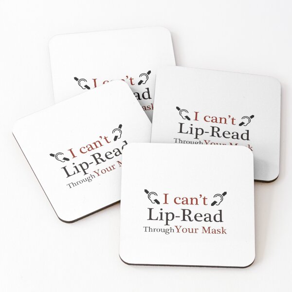 Item preview, I Can't Lip Read through your mask - Deaf Culture designed and sold by smailjr.