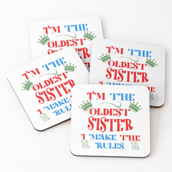 Item preview, I'm The Oldest Sister I Make The Rules  designed and sold by Rami Khalifah.