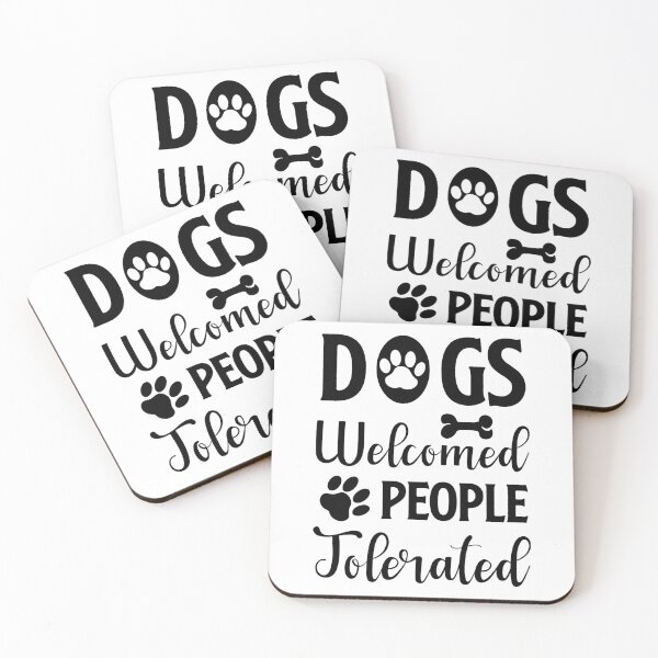 Item preview, dogs welcomed people  designed and sold by TTOLEDO10K.