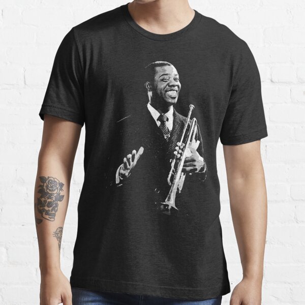 Louis Armstrong. Louis Daniel Armstrong. Satchmo. Satch. Pops. Louie  Essential T-Shirt for Sale by Andika Bahtiar