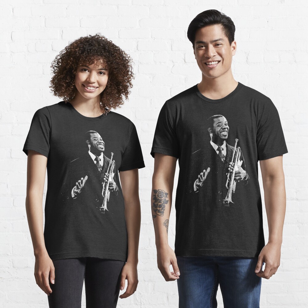 Louis Armstrong. Louis Daniel Armstrong. Satchmo. Satch. Pops. Louie  Essential T-Shirt for Sale by Andika Bahtiar