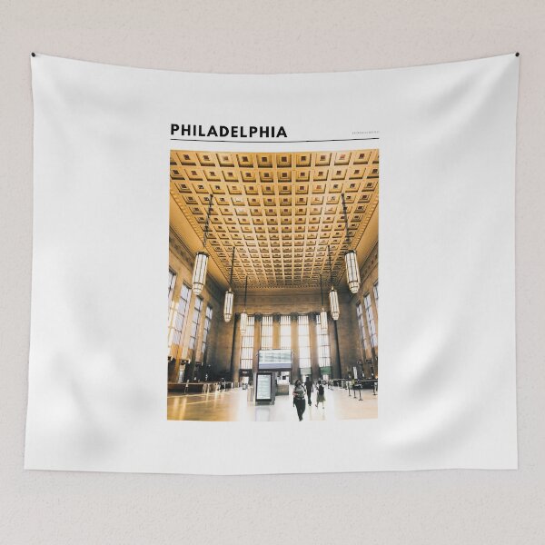 Item preview, Philadelphia Train Hall designed and sold by FigureAndFold.
