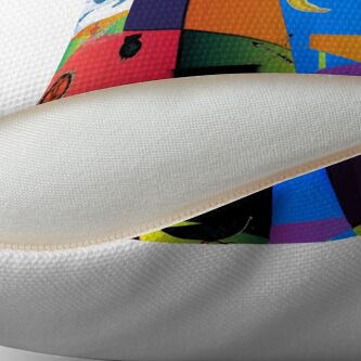 Alternate view of Volaeo Hiero Throw Pillow