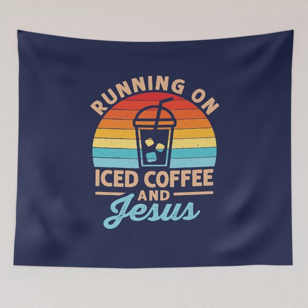 Item preview, Running on Iced Coffee and Jesus designed and sold by jaygo.