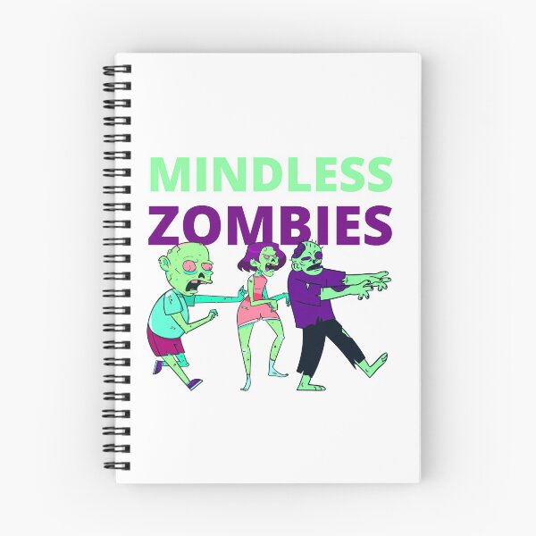 Item preview, MINDLESS ZOMBIES designed and sold by wildwhimsical.