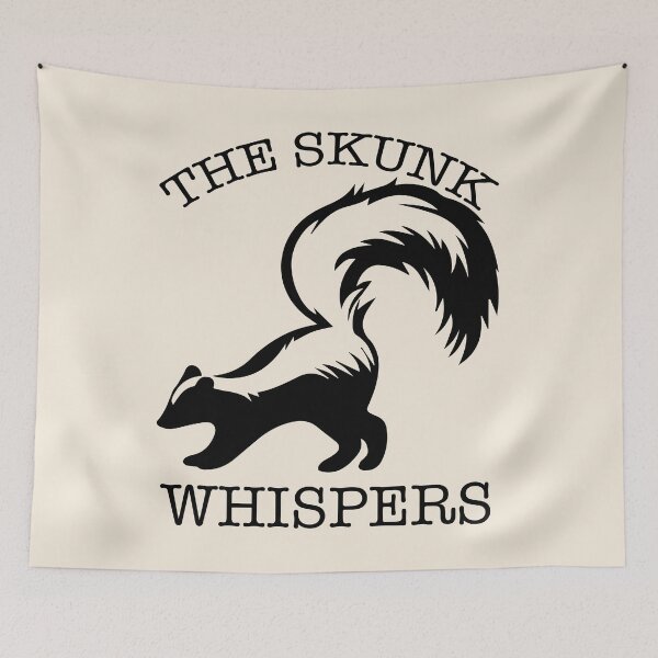 Item preview, the skunk whispers raccoon opossum trash panda designed and sold by LAST WEEK'S STOLEN AESTHETICS.