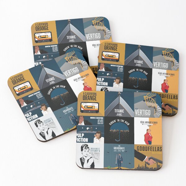 Item preview, Classic cinema films minimalist art designed and sold by PrintsBySadie.