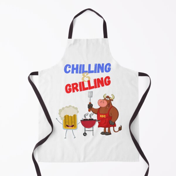 Item preview, Chilling & Grilling, BBQ, Grill and Beer designed and sold by TIPJ.