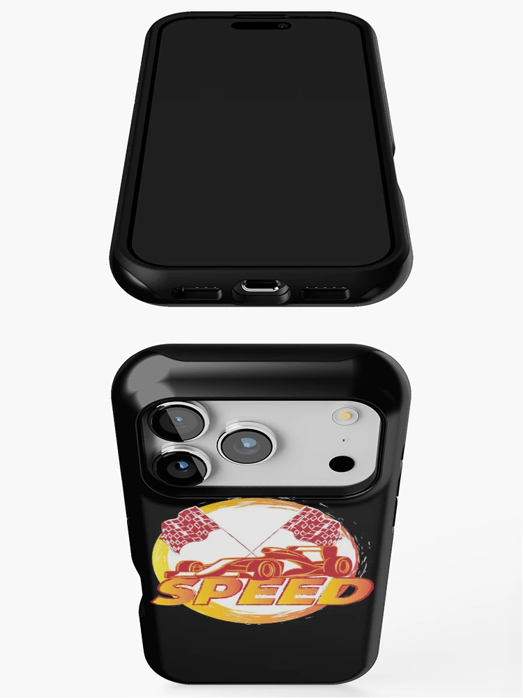 Thumbnail 3 of 4, iPhone Case, Speed Racing designed and sold by DELMEO.