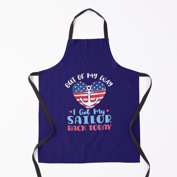 Item preview, Out of My Way I Get My Sailor Back Today Military Wife Girlfriend designed and sold by jaygo.