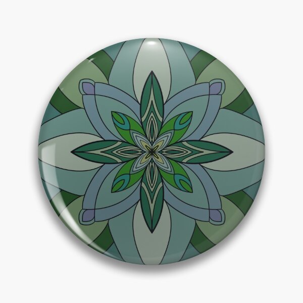 Item preview, Green Mandala designed and sold by the-bujo-babe.