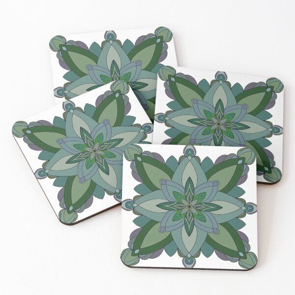 Item preview, Green Mandala designed and sold by the-bujo-babe.