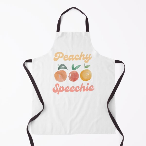 Item preview, Peachy Speechie | Speech Therapist designed and sold by Presto Prints Design.