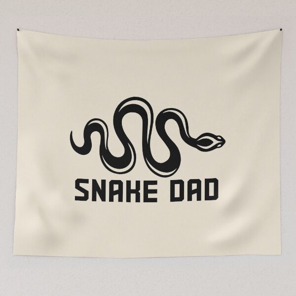 Item preview, snake dad black and white designed and sold by LAST WEEK'S STOLEN AESTHETICS.