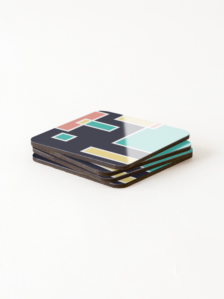 Thumbnail 4 of 5, Coasters (Set of 4), Isla Verde designed and sold by Rari-tee.