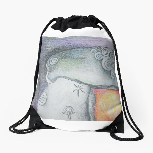 Dolmen Capstone Drawstring Bag