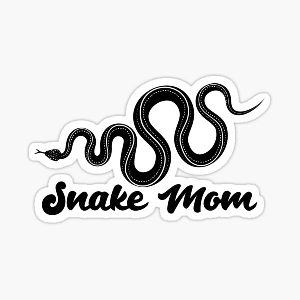 Item preview, snake mom black and white designed and sold by LAST WEEK'S STOLEN AESTHETICS.