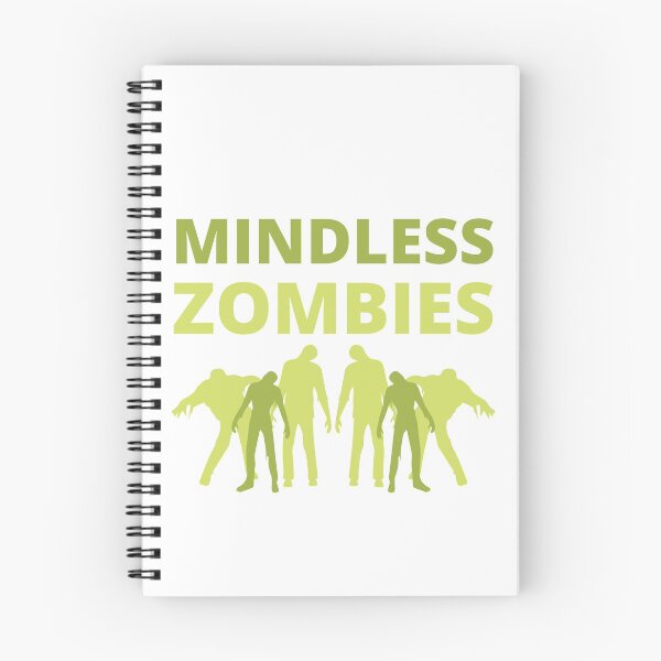 Item preview, MINDLESS ZOMBIES designed and sold by wildwhimsical.