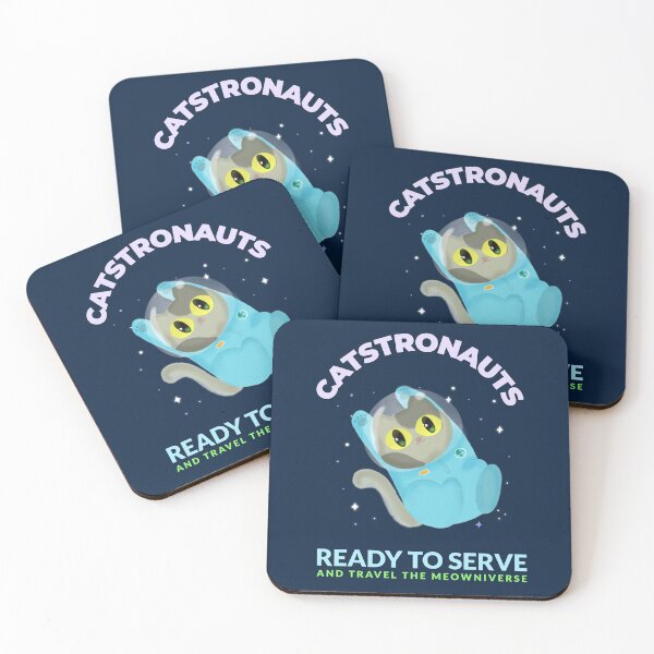Item preview, Catstronauts Ready To Serve designed and sold by LotusBlue77.