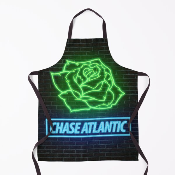 Item preview, Chase Atlantic Neon Rose Design Brick Wall Blue/Green designed and sold by Designs-Life.